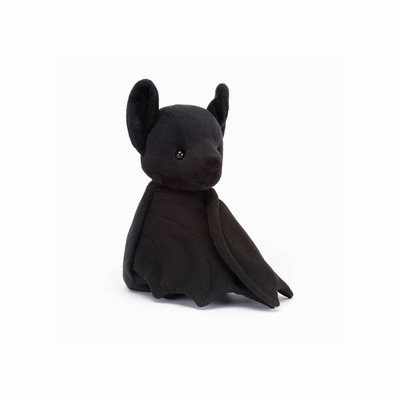 Jellycat Wrapabat Black USA | 25684AJRE